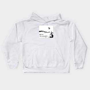 Before The Ski Accident Kids Hoodie